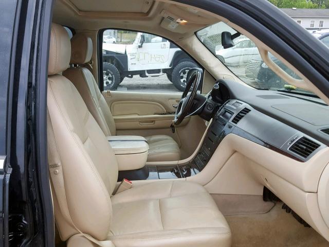 1GYFK66837R296605 - 2007 CADILLAC ESCALADE E BLACK photo 5