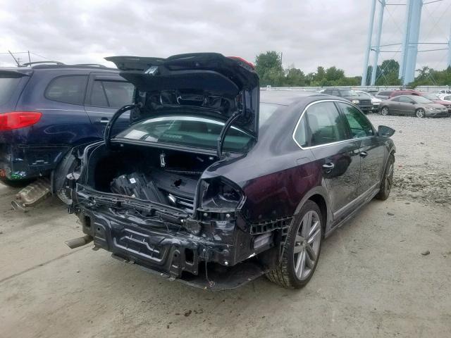 1VWDT7A35HC077786 - 2017 VOLKSWAGEN PASSAT R-L BLACK photo 4