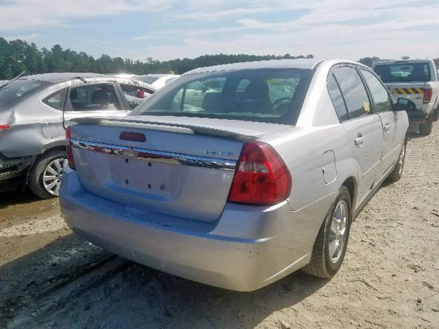 1G1ZT54885F162936 - 2005 CHEVROLET MALIBU LS SILVER photo 4