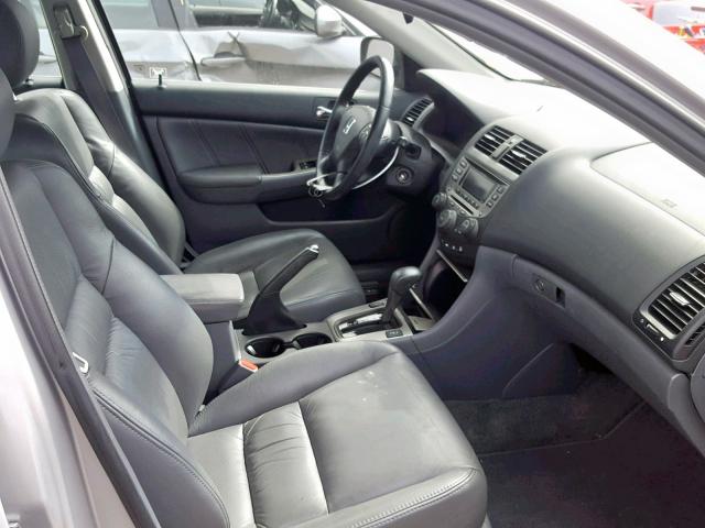 1HGCM66516A061949 - 2006 HONDA ACCORD EX SILVER photo 5