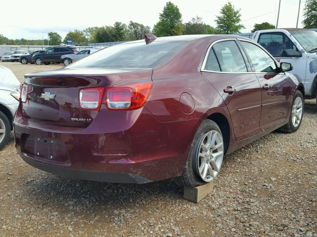 1G11C5SL6FF178669 - 2015 CHEVROLET MALIBU 1LT 勃艮第红 照片 4