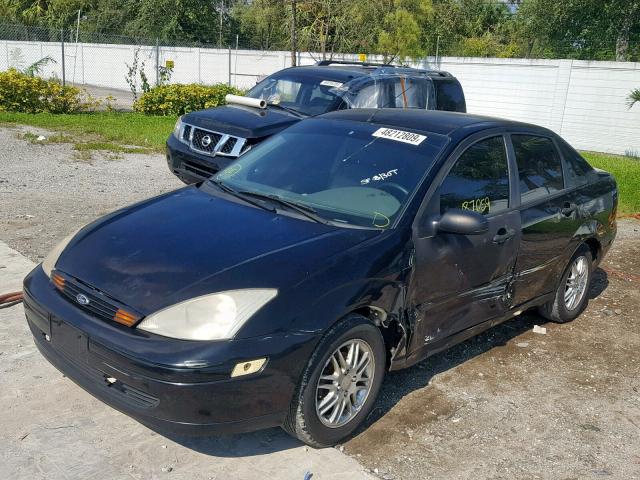 1FAFP383XYW328174 - 2000 FORD FOCUS ZTS BLACK photo 2