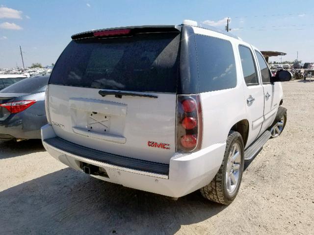 1GKFK63827J193737 - 2007 GMC YUKON DENA WHITE photo 4