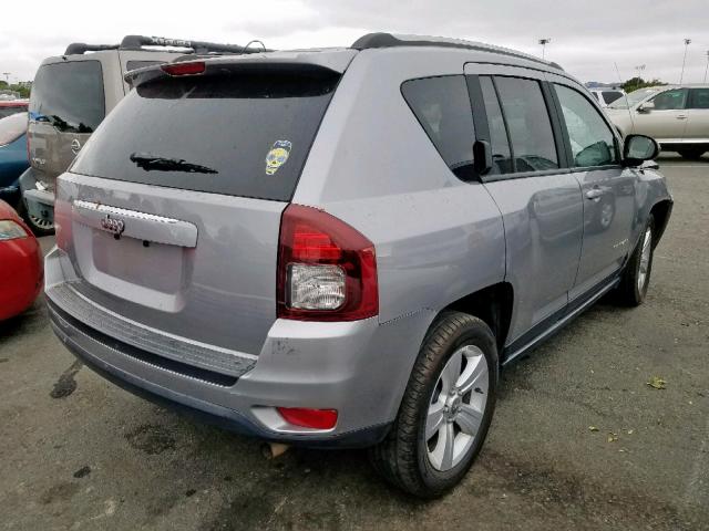 1C4NJCBA6GD621739 - 2016 JEEP COMPASS SP GRAY photo 4