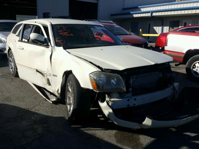 2D4FV47V96H154461 - 2006 DODGE MAGNUM SXT WHITE photo 1