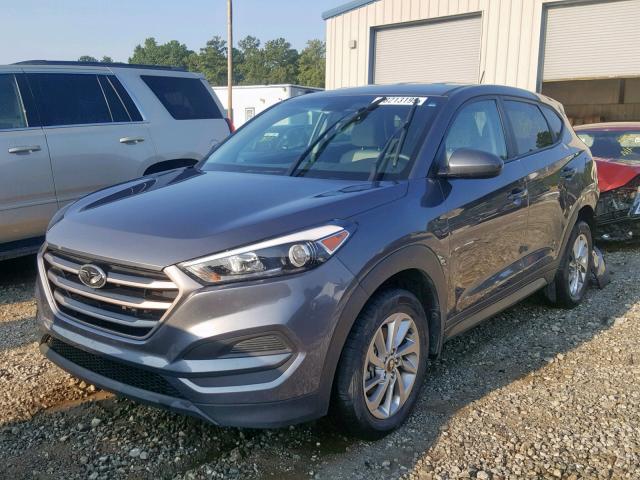 KM8J23A46GU124421 - 2016 HYUNDAI TUCSON SE GRAY photo 2