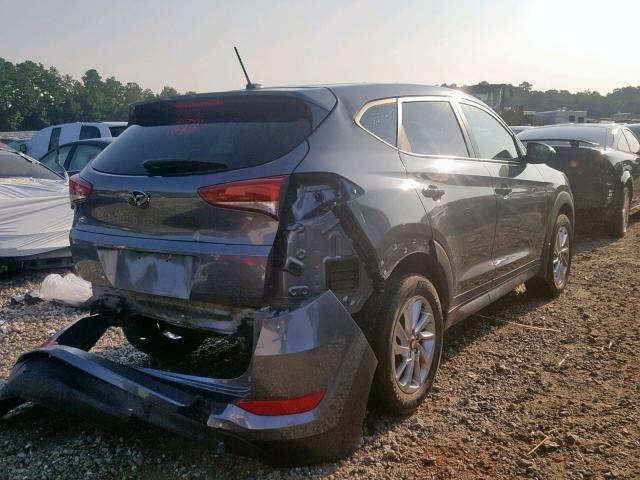 KM8J23A46GU124421 - 2016 HYUNDAI TUCSON SE GRAY photo 4