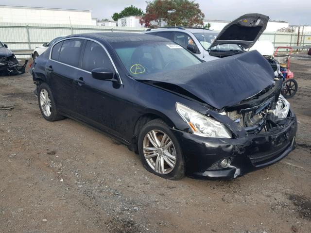 JN1CV6ARXBM356730 - 2011 INFINITI G37 BLACK photo 1