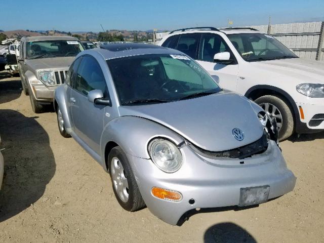 3VWCK21C83M400124 - 2003 VOLKSWAGEN NEW BEETLE ნაცრისფერი ფოტო 1