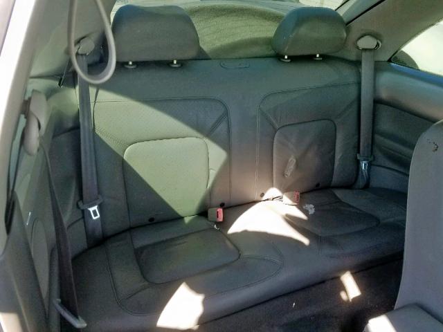 3VWCK21C83M400124 - 2003 VOLKSWAGEN NEW BEETLE ნაცრისფერი ფოტო 6