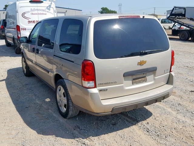 1GNDV23W28D179877 - 2008 CHEVROLET UPLANDER L GOLD photo 3