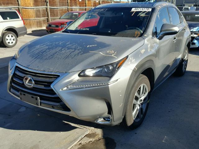 JTJBARBZ3G2088558 - 2016 LEXUS NX 200T TAN photo 2