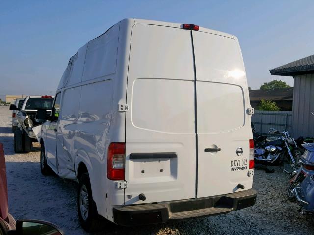 1N6BF0LY6HN810284 - 2017 NISSAN NV 2500 S WHITE photo 3