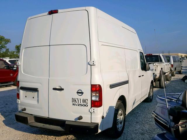 1N6BF0LY6HN810284 - 2017 NISSAN NV 2500 S WHITE photo 4