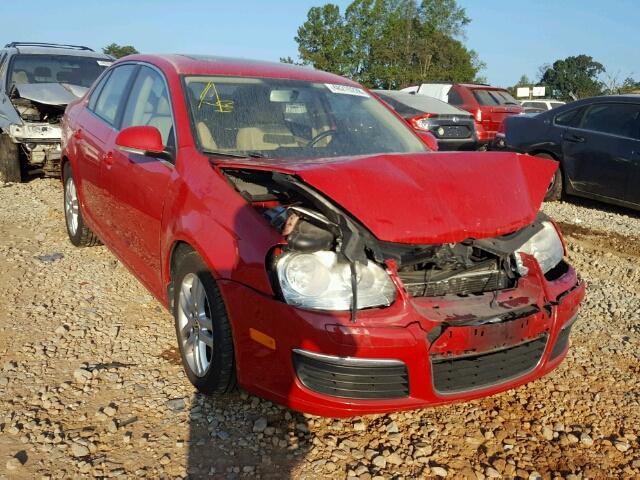 3VWRL71K69M147244 - 2009 VOLKSWAGEN JETTA TDI RED photo 1