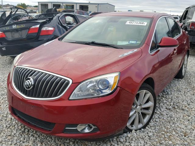 1G4PR5SK5D4123089 - 2013 BUICK VERANO CON RED photo 2