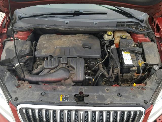 1G4PR5SK5D4123089 - 2013 BUICK VERANO CON RED photo 7