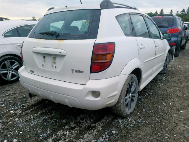 5Y2SL65866Z455666 - 2006 PONTIAC VIBE WHITE photo 4