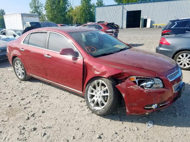 1G1ZK57729F130172 - 2009 CHEVROLET MALIBU LTZ მუქწითელი ფოტო 1