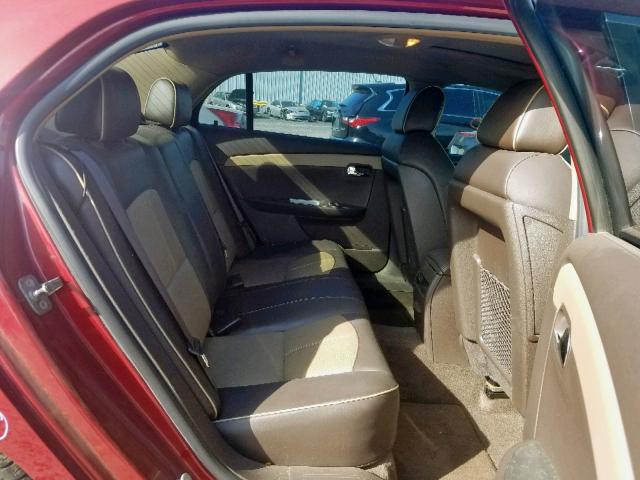 1G1ZK57729F130172 - 2009 CHEVROLET MALIBU LTZ მუქწითელი ფოტო 6