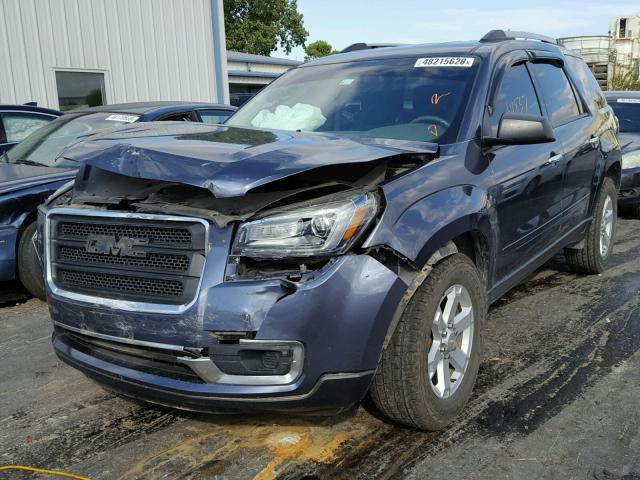 1GKKRNED1DJ169388 - 2013 GMC ACADIA SLE GRAY photo 2