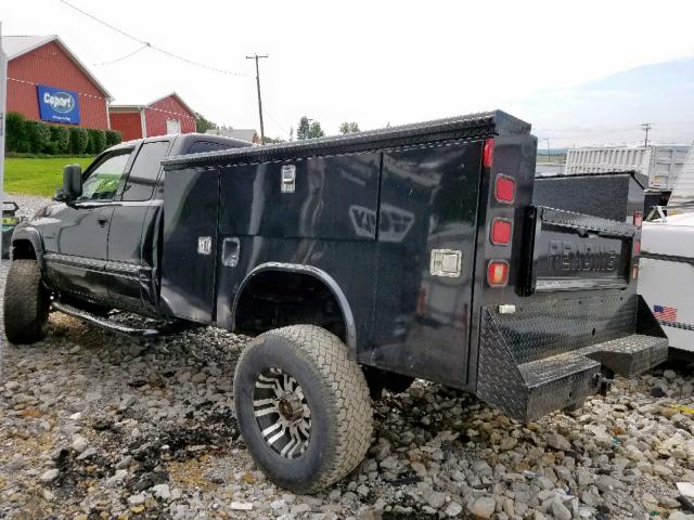 3B7KF2368XG188100 - 1999 DODGE RAM 2500 BLACK photo 3