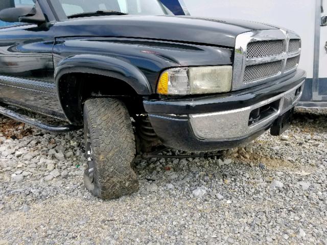 3B7KF2368XG188100 - 1999 DODGE RAM 2500 BLACK photo 9