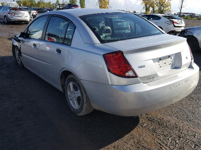 1G8AG52F45Z145358 - 2005 SATURN ION LEVEL SILVER photo 3