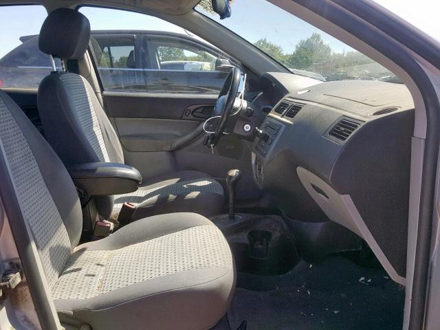 1FAHP34N77W363317 - 2007 FORD FOCUS ZX4 SILVER photo 5