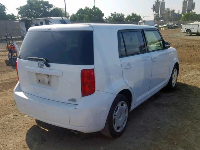 JTLKE50E481056889 - 2008 TOYOTA SCION XB 白色 照片 4