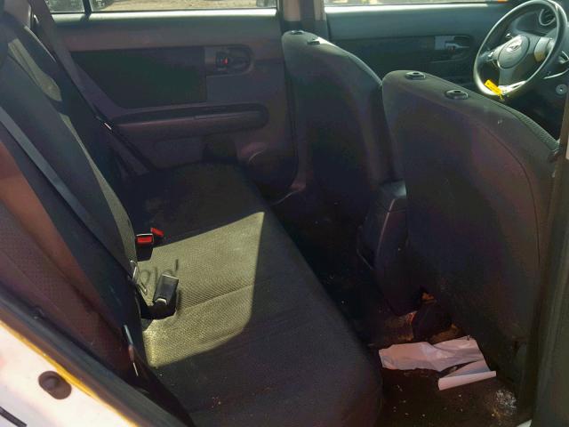 JTLKE50E481056889 - 2008 TOYOTA SCION XB 白色 照片 6