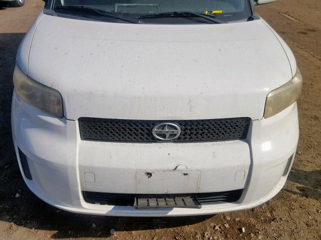 JTLKE50E481056889 - 2008 TOYOTA SCION XB 白色 照片 9