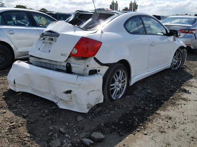 JTKDE167660142416 - 2006 TOYOTA SCION TC 白色 照片 4