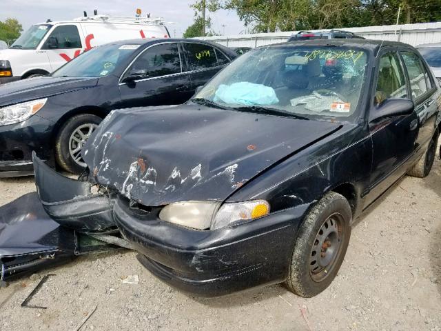 2T1BR18E4WC027849 - 1998 TOYOTA COROLLA VE BLACK photo 2