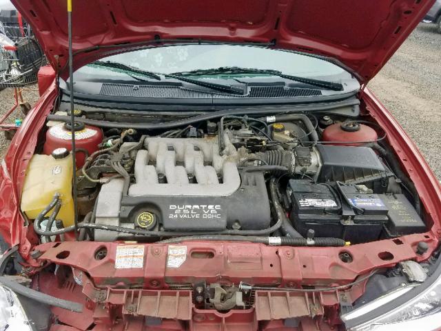 1FAFP66L0WK312140 - 1998 FORD CONTOUR LX RED photo 7