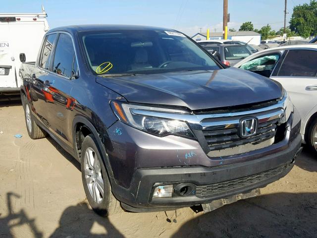 5FPYK2F20HB009710 - 2017 HONDA RIDGELINE GRAY photo 1