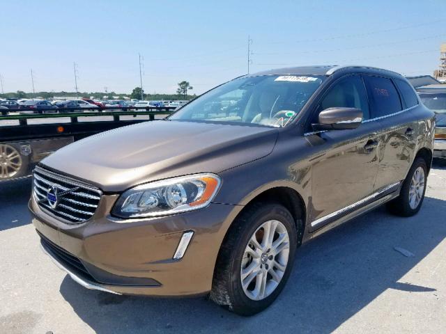 YV440MDK6F2740991 - 2015 VOLVO XC60 T5 BROWN photo 2