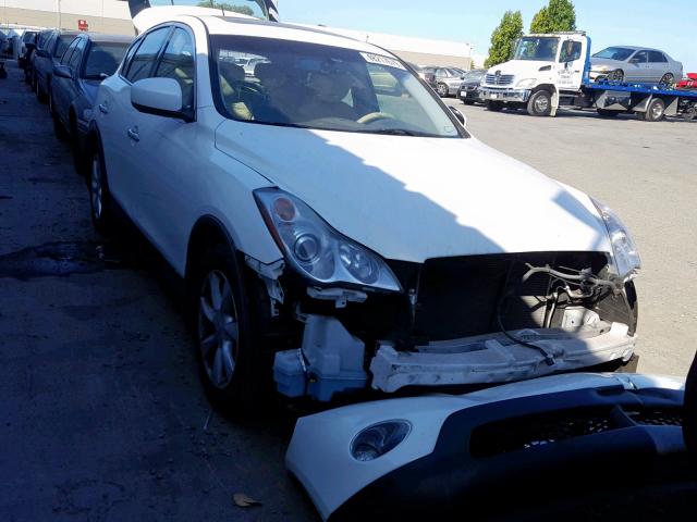 JN1AJ0HPXAM703105 - 2010 INFINITI EX35 BASE WHITE photo 1