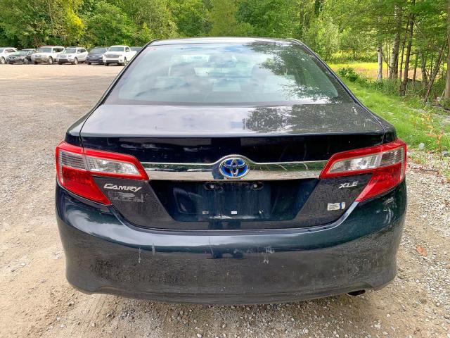 4T1BD1FK1CU022027 - 2012 TOYOTA CAMRY HYBR BLACK photo 5