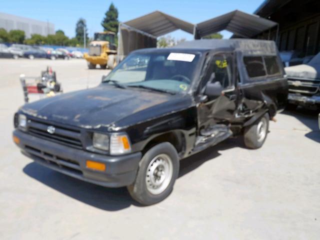 4TARN81A8PZ092183 - 1993 TOYOTA PICKUP 1/2 BLACK photo 2