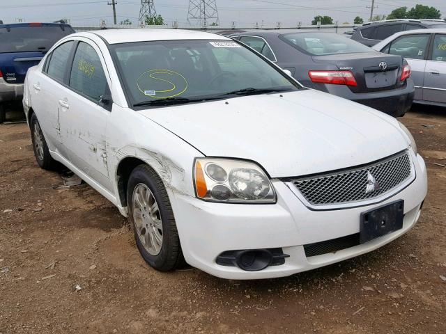 4A32B2FF5CE006052 - 2012 MITSUBISHI GALANT FE WHITE photo 1