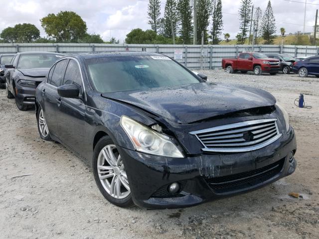 JN1DV6AP1BM604432 - 2011 INFINITI G25 BASE BLACK photo 1