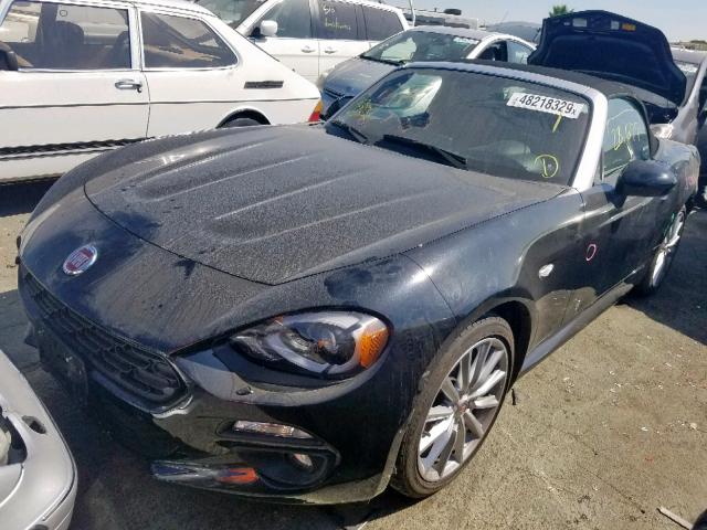 JC1NFAEK5H0104691 - 2017 FIAT 124 SPIDER BLACK photo 2