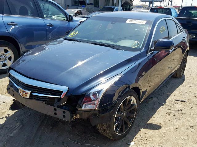 1G6AA5RX8H0122098 - 2017 CADILLAC ATS BLUE photo 2