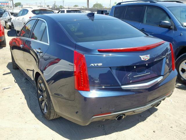 1G6AA5RX8H0122098 - 2017 CADILLAC ATS BLUE photo 3