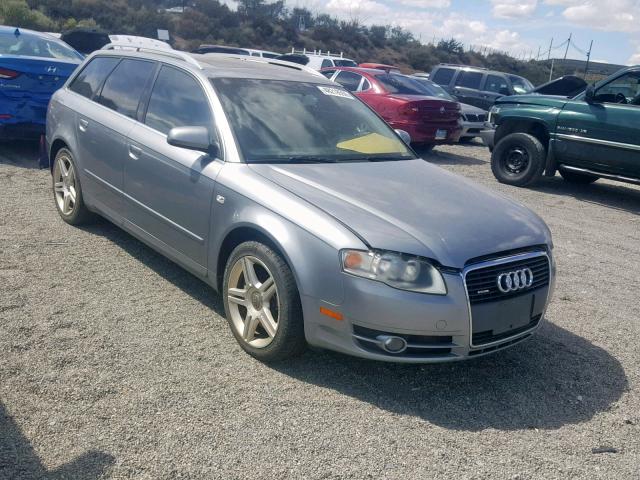 WAUKF78EX7A104898 - 2007 AUDI A4 2.0T AV GRAY photo 1