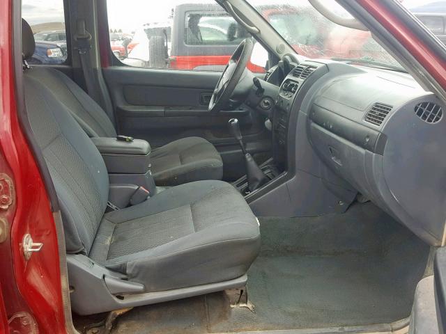 5N1ED28TX3C684817 - 2003 NISSAN XTERRA XE RED photo 5