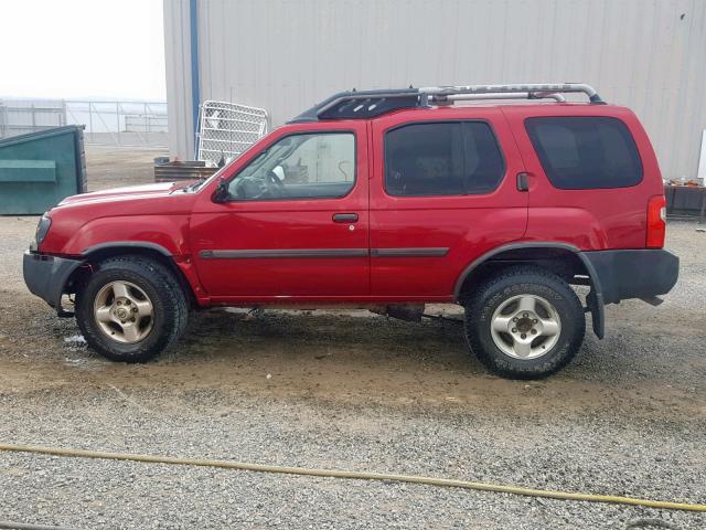 5N1ED28TX3C684817 - 2003 NISSAN XTERRA XE RED photo 9