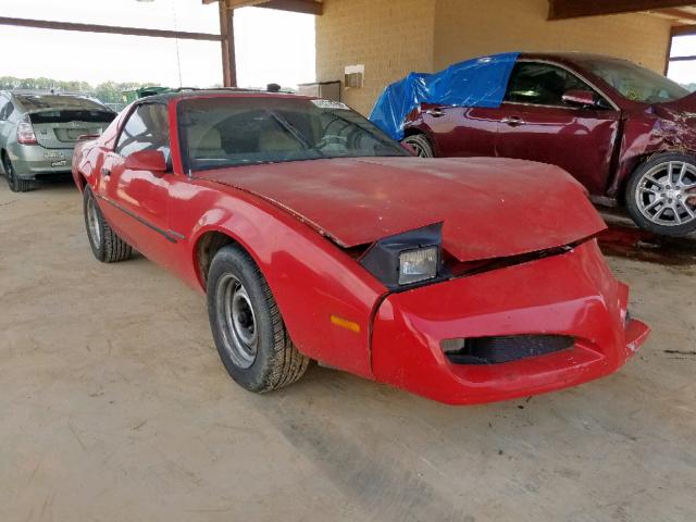 1G2FS23T4ML248184 - 1991 PONTIAC FIREBIRD RED photo 1