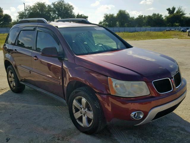 2CKDL63F176086179 - 2007 PONTIAC TORRENT RED photo 1